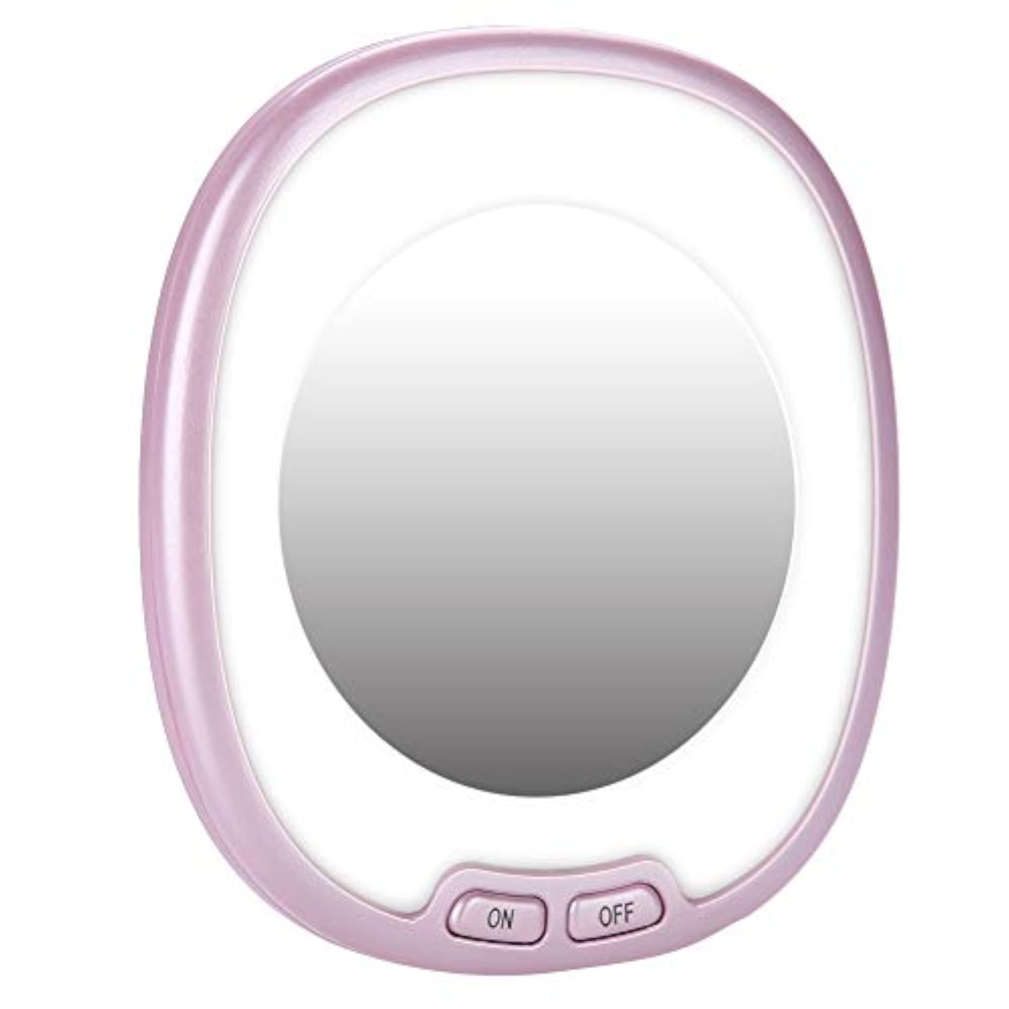 Set of 2 Solid Support Design Makeup Mirrors, HD